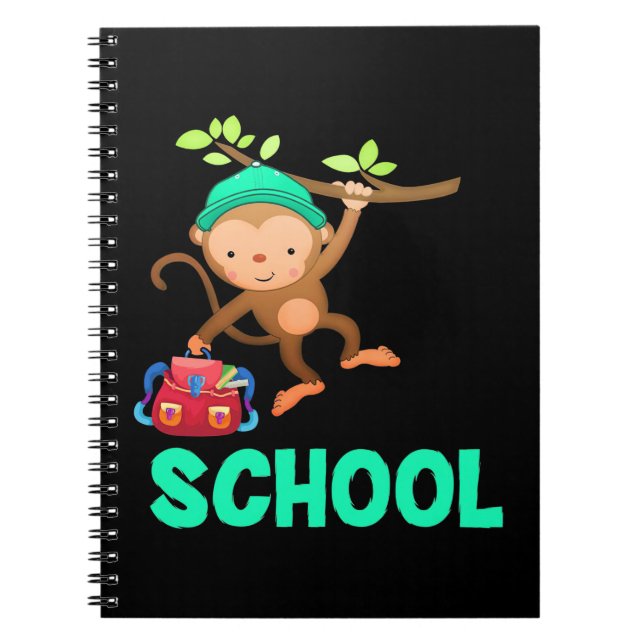 Cuaderno Mono De Vuelta A La Escuela (Frente)