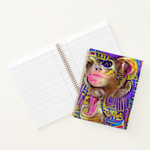 Cuaderno Mono egipcio