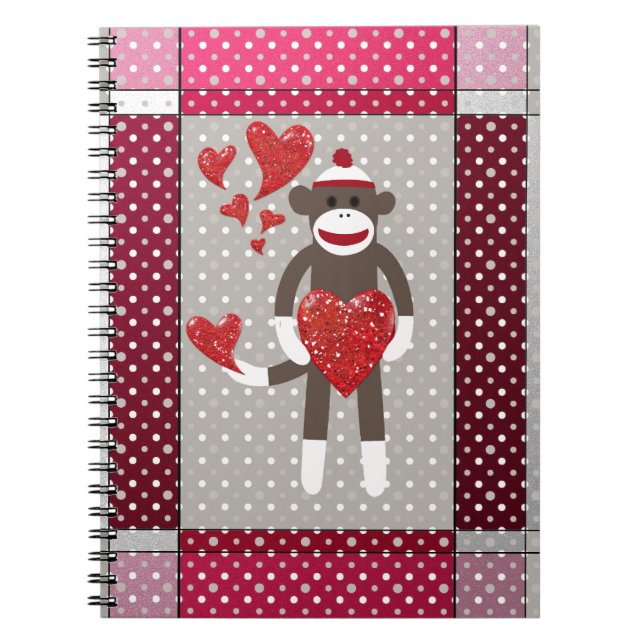 Cuaderno Mono en amor (Frente)