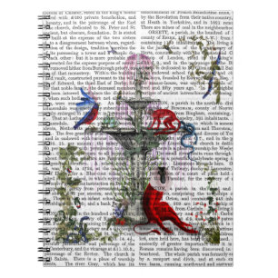 Cuaderno Mono escarlata 2