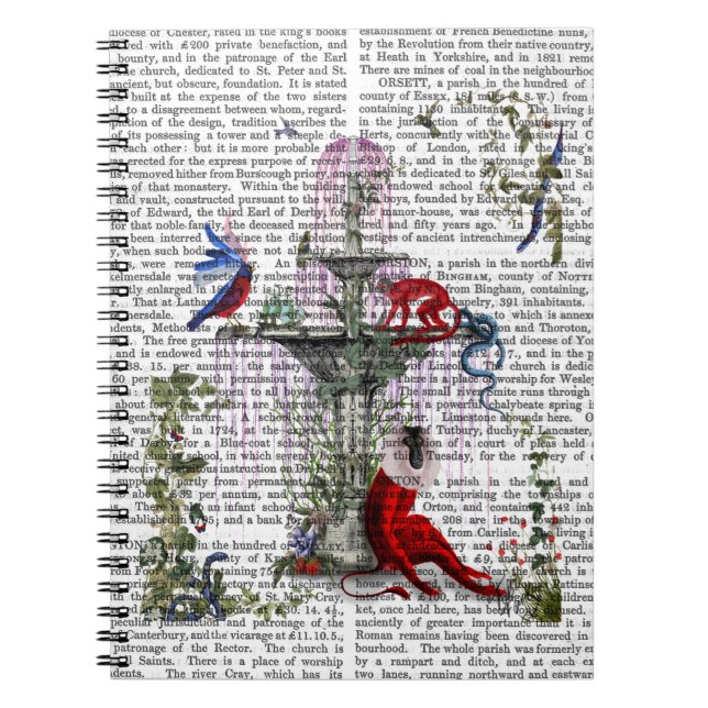 Cuaderno Mono escarlata 2 (Frente)