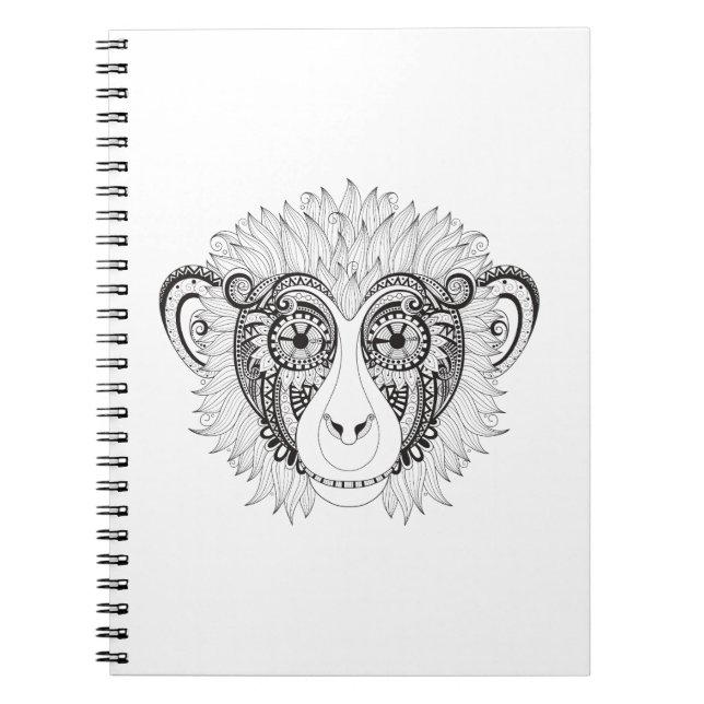 Cuaderno Mono inspirado (Frente)