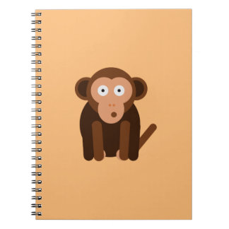 Cuaderno Mono lindo personalizado