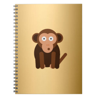 Cuaderno Mono lindo personalizado
