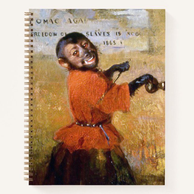 Cuaderno Mono sonriente (Anverso)