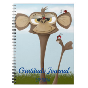 Cuaderno Mono tonto y Ladybugs
