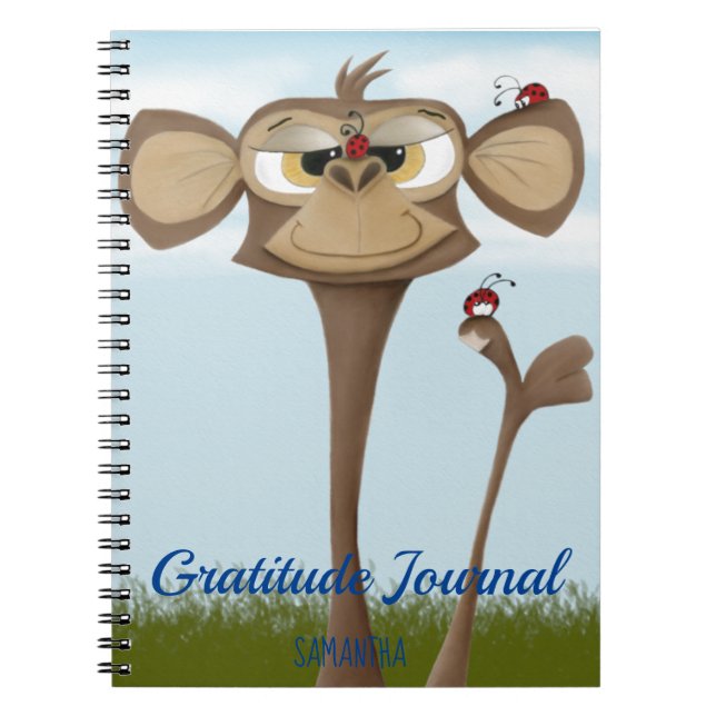 Cuaderno Mono tonto y Ladybugs (Frente)