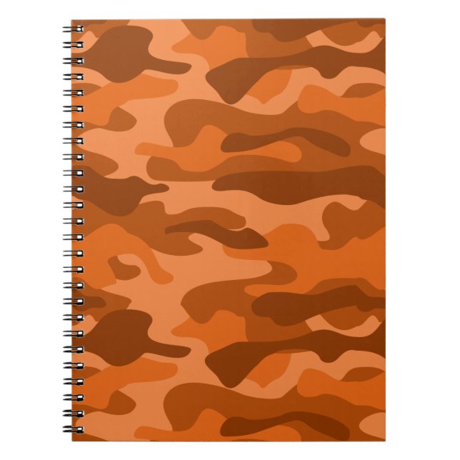 Cuaderno Monocolor Camo, Naranja de España (Frente)