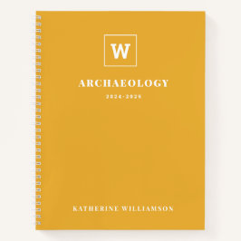 Cuaderno Monograma asignatura Estudiante Nombre Personaliza