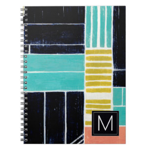 Cuaderno Monograma Bloques geométricos