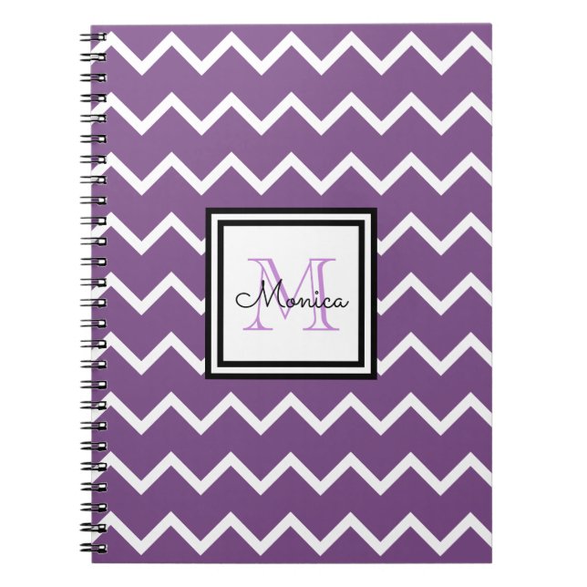 Cuaderno Monograma Chevron (Frente)