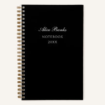 Monograma de escritura de Moda negra moderna