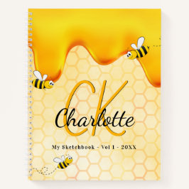 Cuaderno Monograma de extracción de miel de abeja