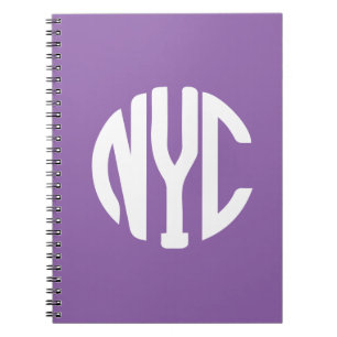 Cuaderno Monograma de la ciudad de Nueva York