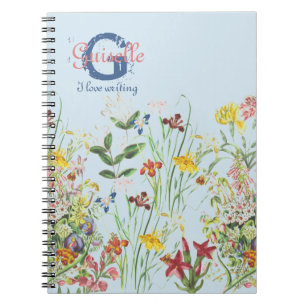 Cuaderno Monograma de la denominación herbaria floral de Bo