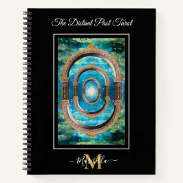 Cuaderno Monograma de las tarjetas Tarot Deck