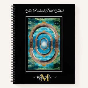 Cuaderno Monograma de las tarjetas Tarot Deck