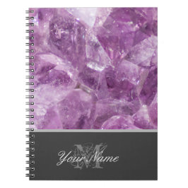 Cuaderno Monograma de personalizable con preciosa joya de A