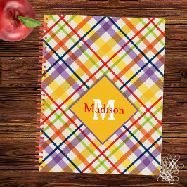 Cuaderno Monograma de platillos luminosos