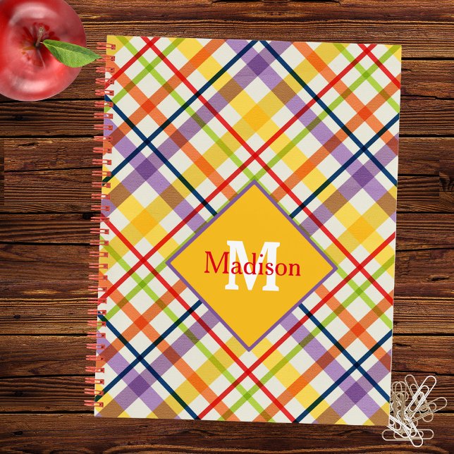 Cuaderno Monograma de platillos luminosos (Subido por el creador)