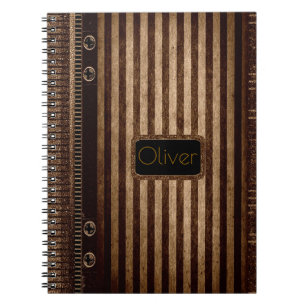 Cuaderno Monograma de raya victoriana Rathbone Morell