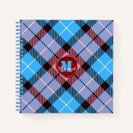 Cuaderno Monograma de sellado personalizado Nombre de la pl