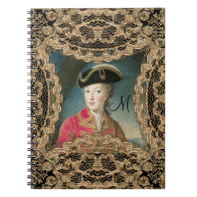 Cuaderno Monograma del Barroco de la juventud de Marie (Frente)