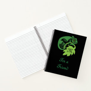 Cuaderno Monograma del capeleón caprichoso