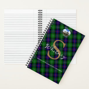 Cuaderno Monograma del elegante Clan Sutherland Dunrobin Ca