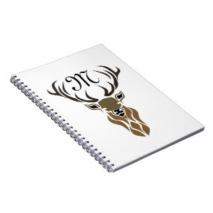 Cuaderno Monograma del estadio rojo tribal