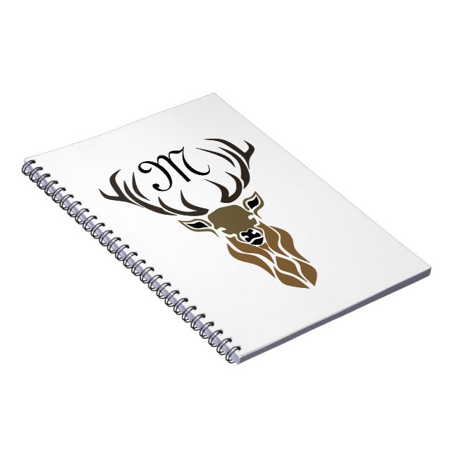 Cuaderno Monograma del estadio rojo tribal (Lado Derecho)