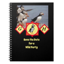 Monograma del Personalizado Adorable del atún de a