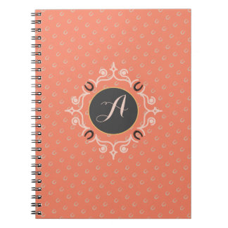 Cuaderno Monograma ecuestre Lucky Horse Shoe