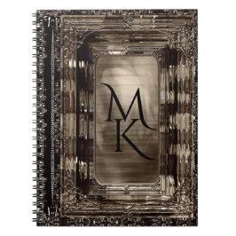 Cuaderno Monograma elegante de Dawn Sable