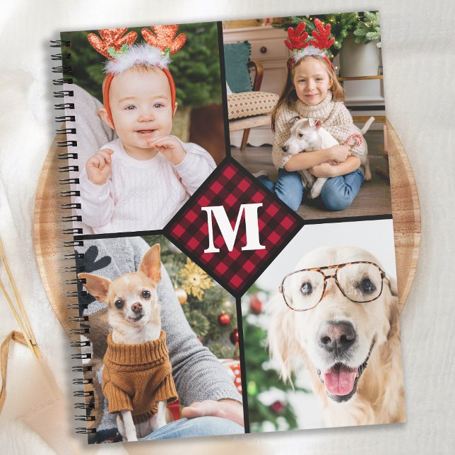 Cuaderno Monograma fotográfico personalizado 4 con relleno  (Subido por el creador)