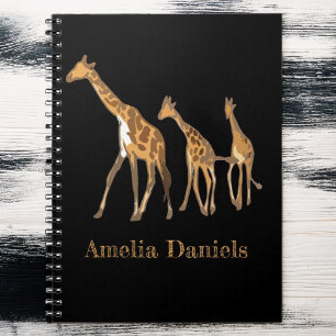 Cuaderno Monograma Giraffe