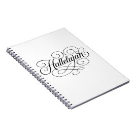 Cuaderno Monograma Hallelujah