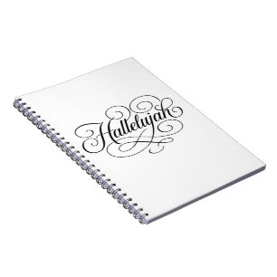 Cuaderno Monograma Hallelujah