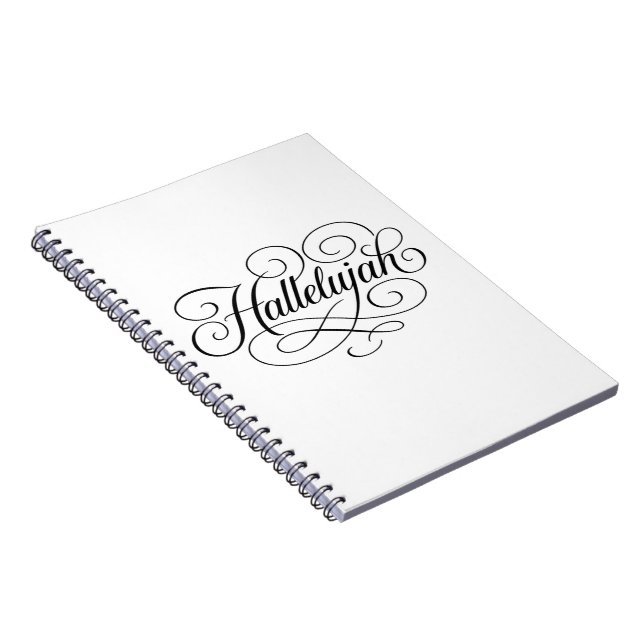 Cuaderno Monograma Hallelujah (Lado Derecho)