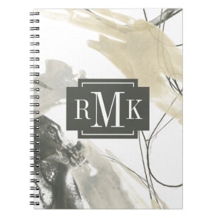 Cuaderno Monograma Impulso monocromo