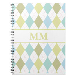 Cuaderno Monograma inicial
