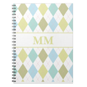 Cuaderno Monograma inicial
