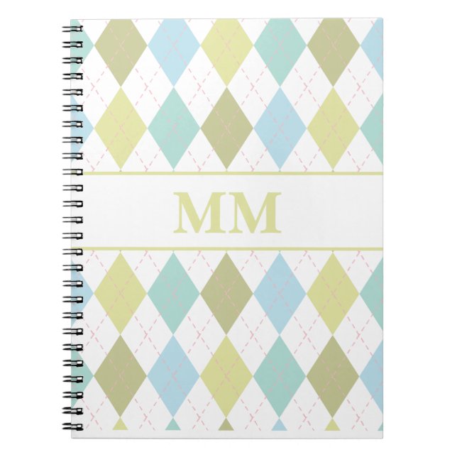 Cuaderno Monograma inicial (Frente)