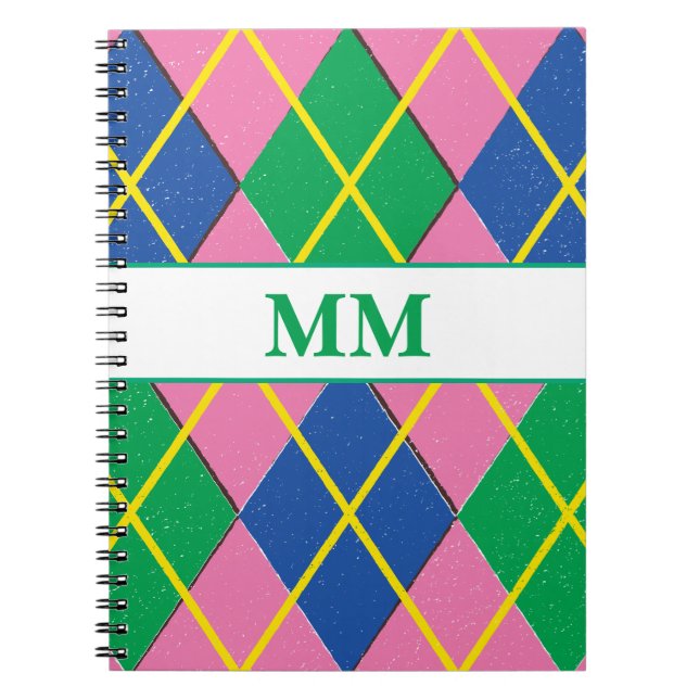 Cuaderno Monograma inicial (Frente)
