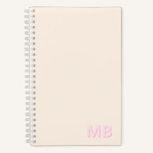 Monograma inicial simple y moderno