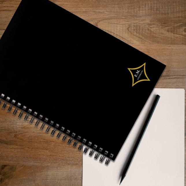 Cuaderno Monograma Minimalista moderno (Subido por el creador)