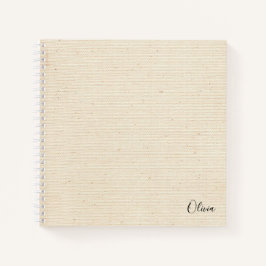 Cuaderno Monograma moderno elegante