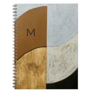 Cuaderno Monograma  Monedas apiladas II