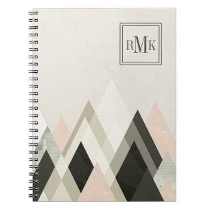 Cuaderno Monograma  Montañas situadas más allá de las mo