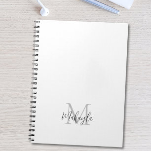 Cuaderno Monograma Nombre personalizado